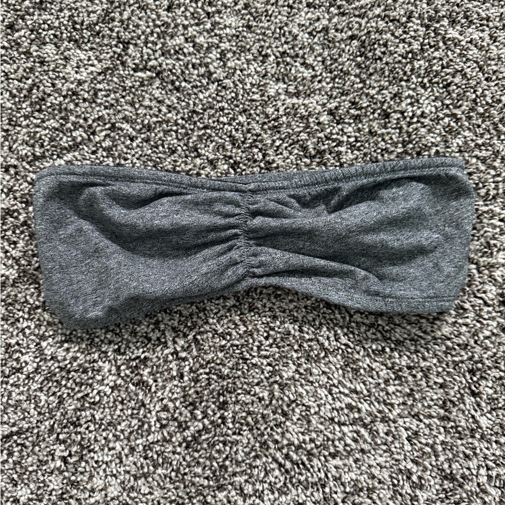 H&M bandeau - charcoal - size 8
